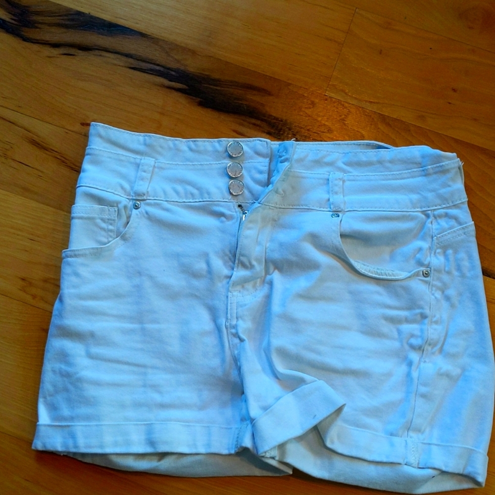 White shorts